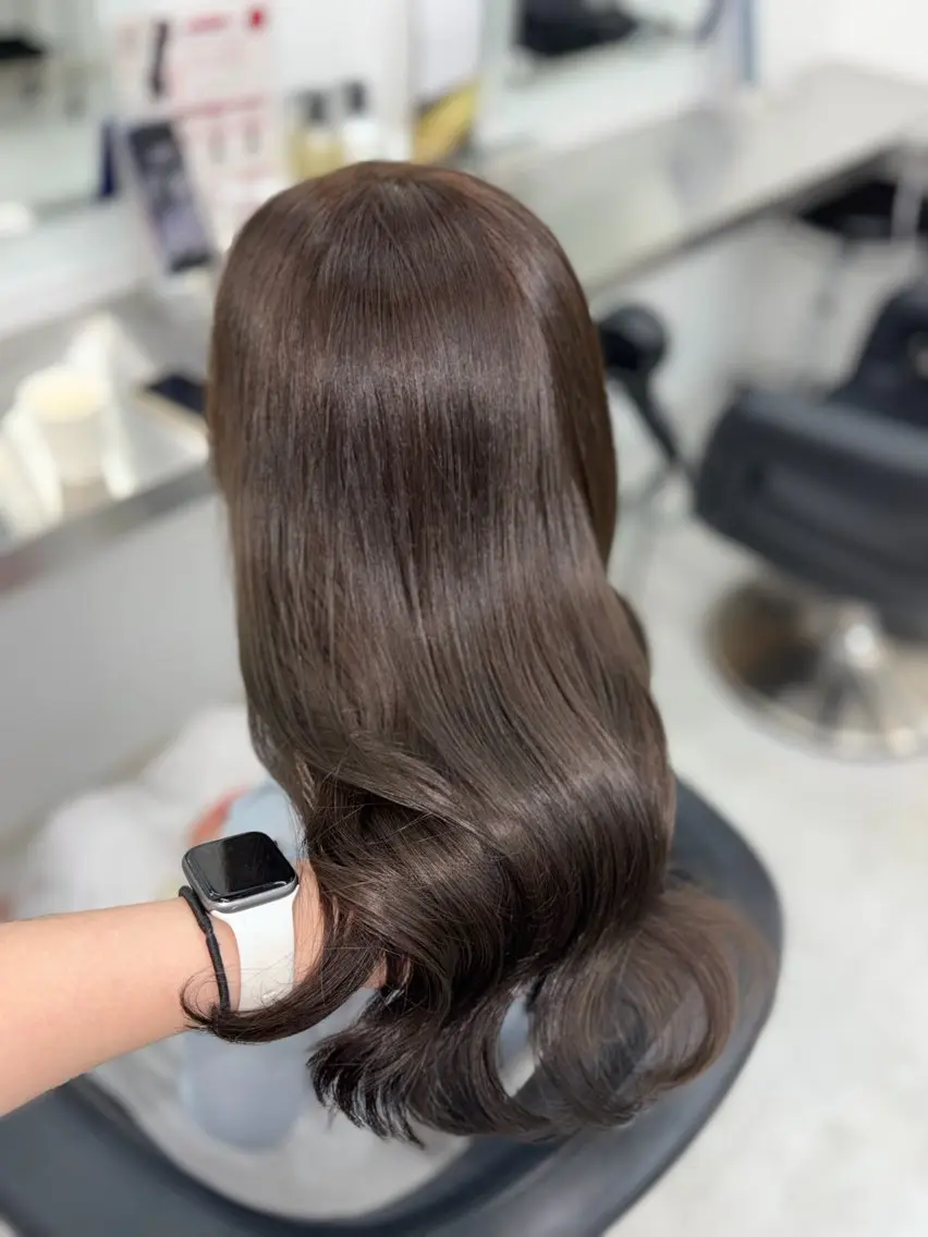 ロング カラー ヘアアレンジ ヘアカラー トリートメント 透明感カラー🎀艶髪 Anju/渋谷🎀のヘアスタイル