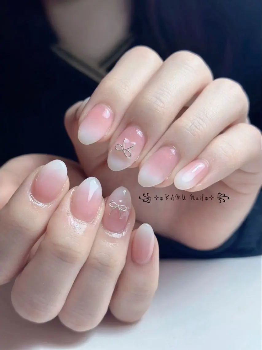 ネイル キラキラネイル マグネットネイル ミラーネイル ピンク 春ネイル ハンドネイル RAMU Nail 恵比寿店のネイルデザイン