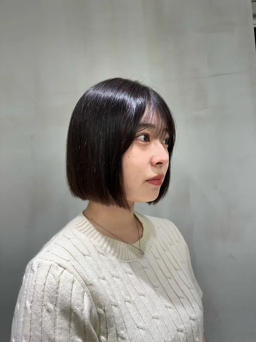 ミディアム 🍇透明感カラー/ カットひかる🍒のヘアスタイル