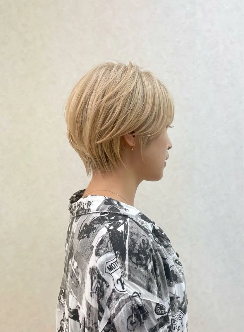 ショート rua.／ W color⛓🖤のヘアスタイル