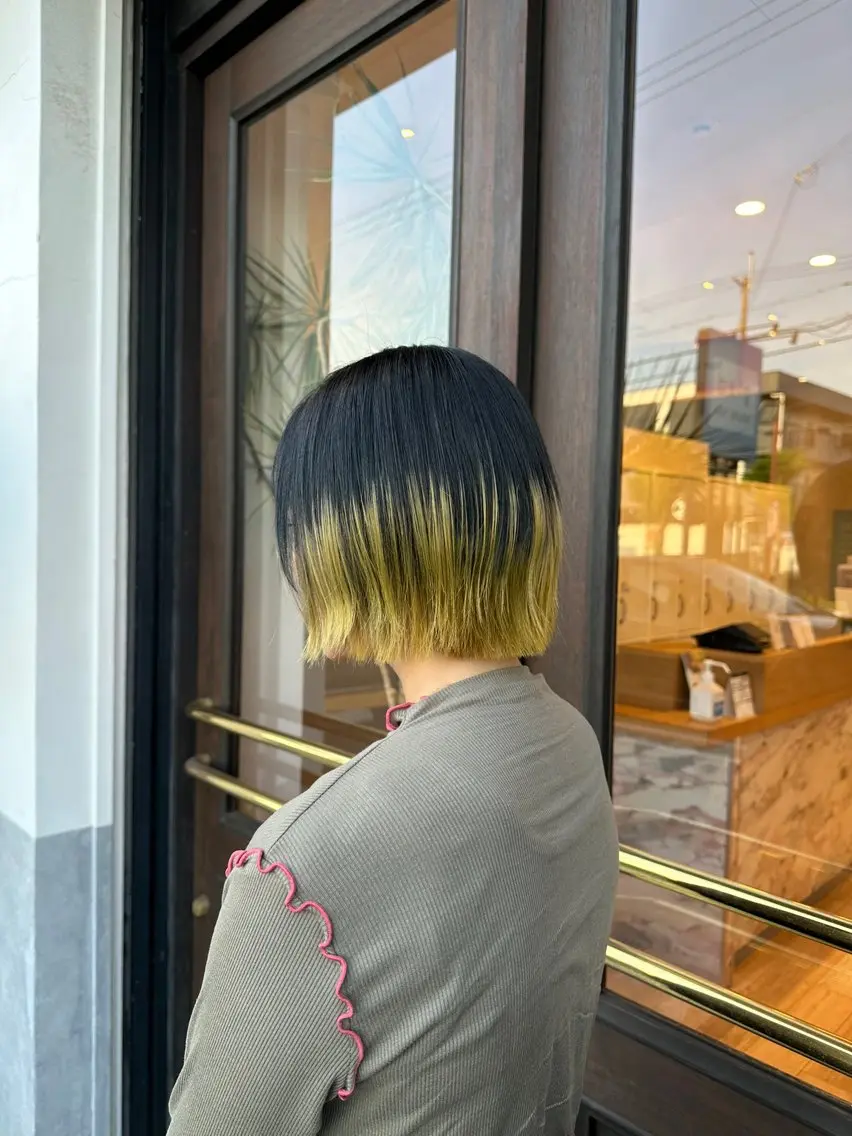 カラー ヘアカラー 大道 静のヘアスタイル