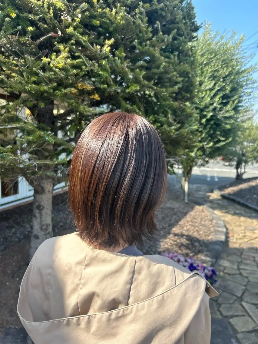 ショート カラー カット ヘアカラー Flat /rina🧸のヘアスタイル