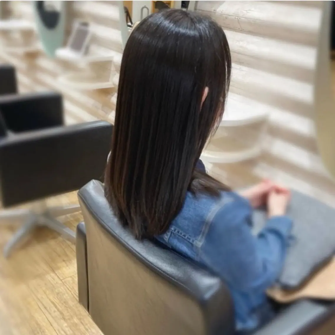 ロング カラー 髪質改善 KON|ごまかさない 艶。酸熱×精密カットのヘアスタイル