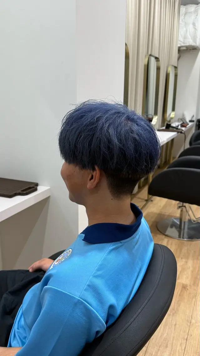 ショート カラー メンズ カット ヘアカラー 松本 耀清のヘアスタイル