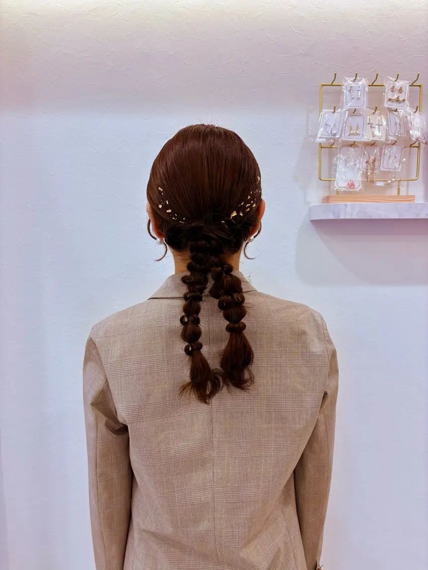 ロング ヘアアレンジ ヘアセット ヘアセット／六本木 Yukaのヘアスタイル