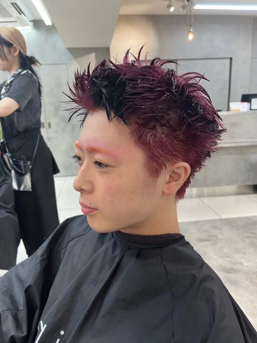 ショート 渋谷メンズ美容師 vain はるのヘアスタイル