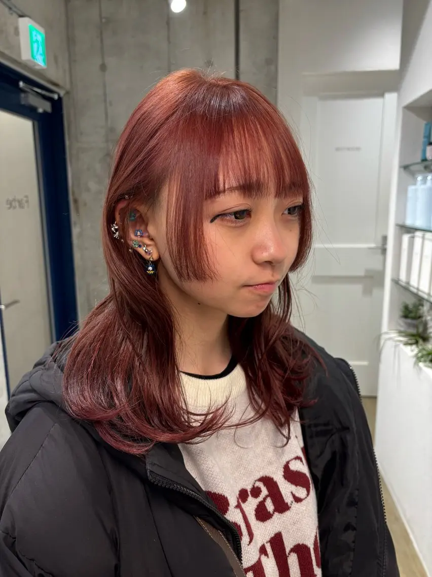 カラー ヘアカラー トリートメント 🫧透明感カラー/ 髪質改善/縮毛/🫧のヘアスタイル