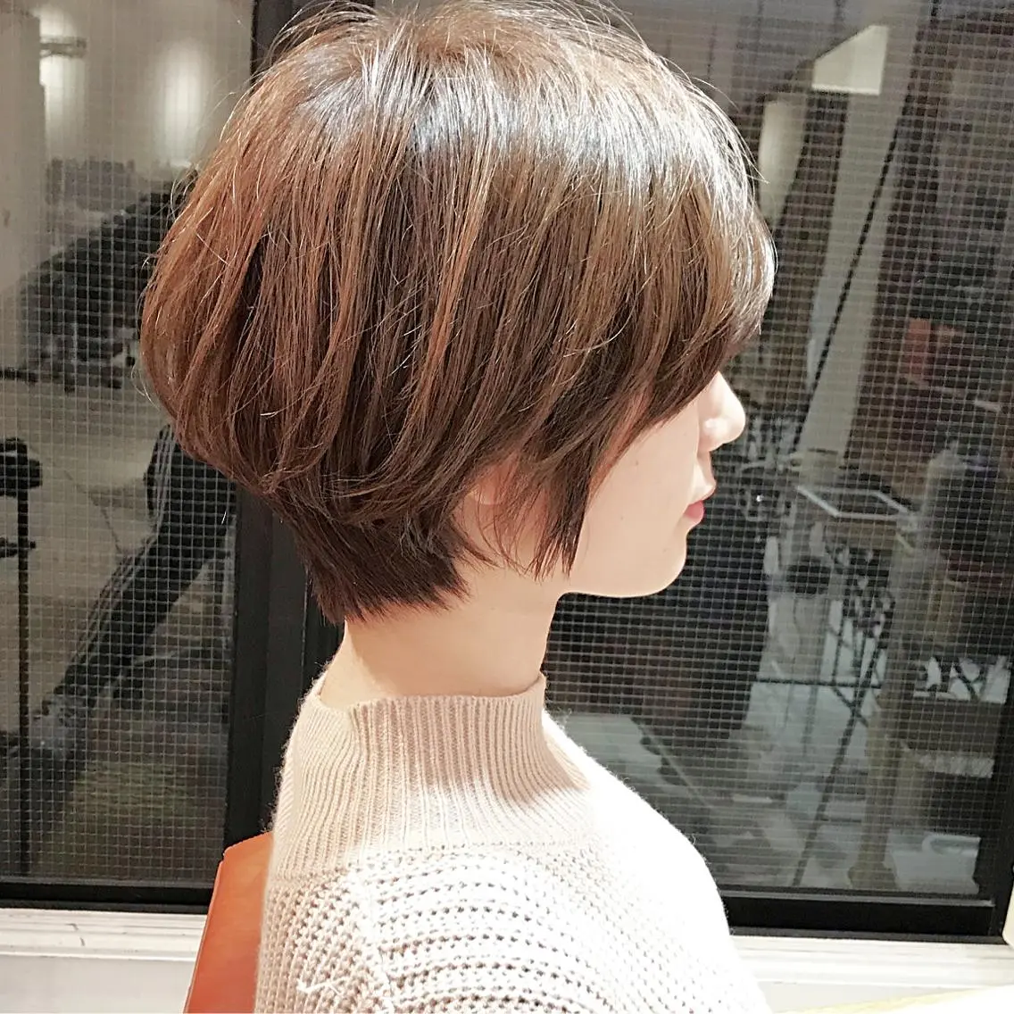 ショート カラー 大人女性ショート専門 tomodaのヘアスタイル