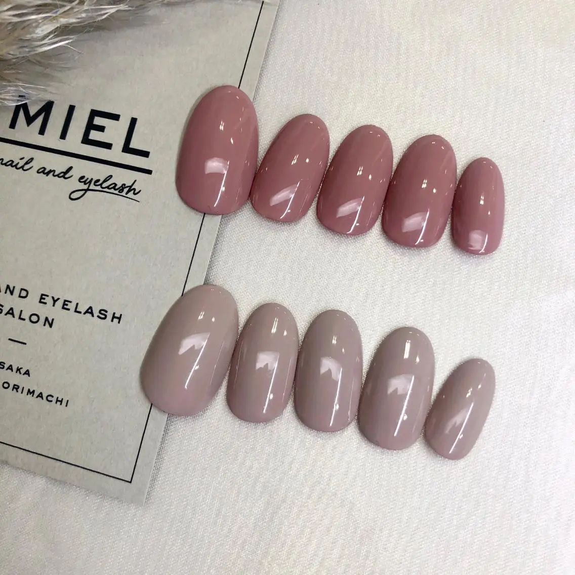 ネイル ワンカラーネイル ハンドネイル nail salon monailのネイルデザイン