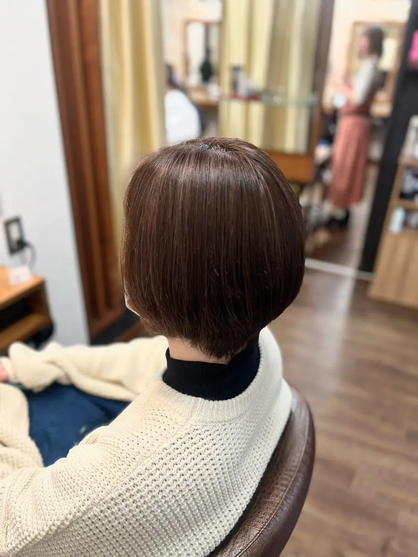 ショート 小顔似合わせカット ┊︎*AYANO*のヘアスタイル