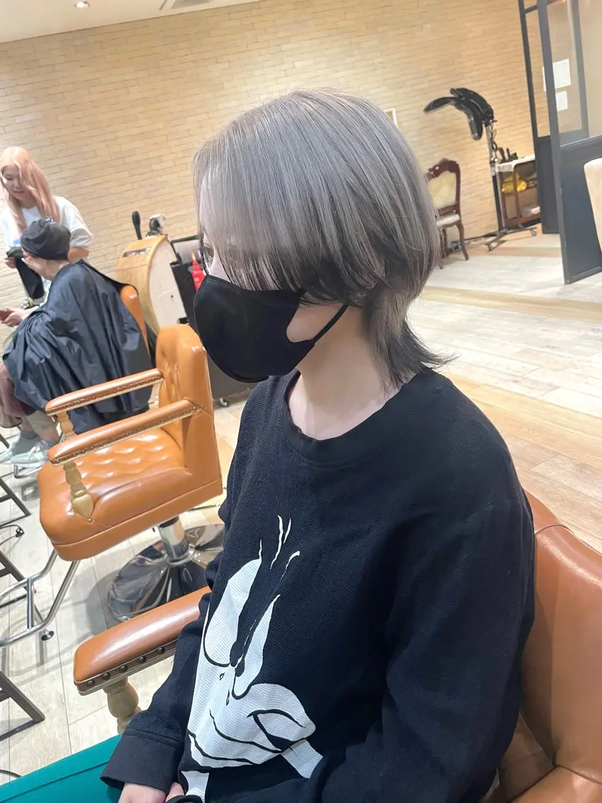 ショート 亀川蓮 Agu hairのヘアスタイル