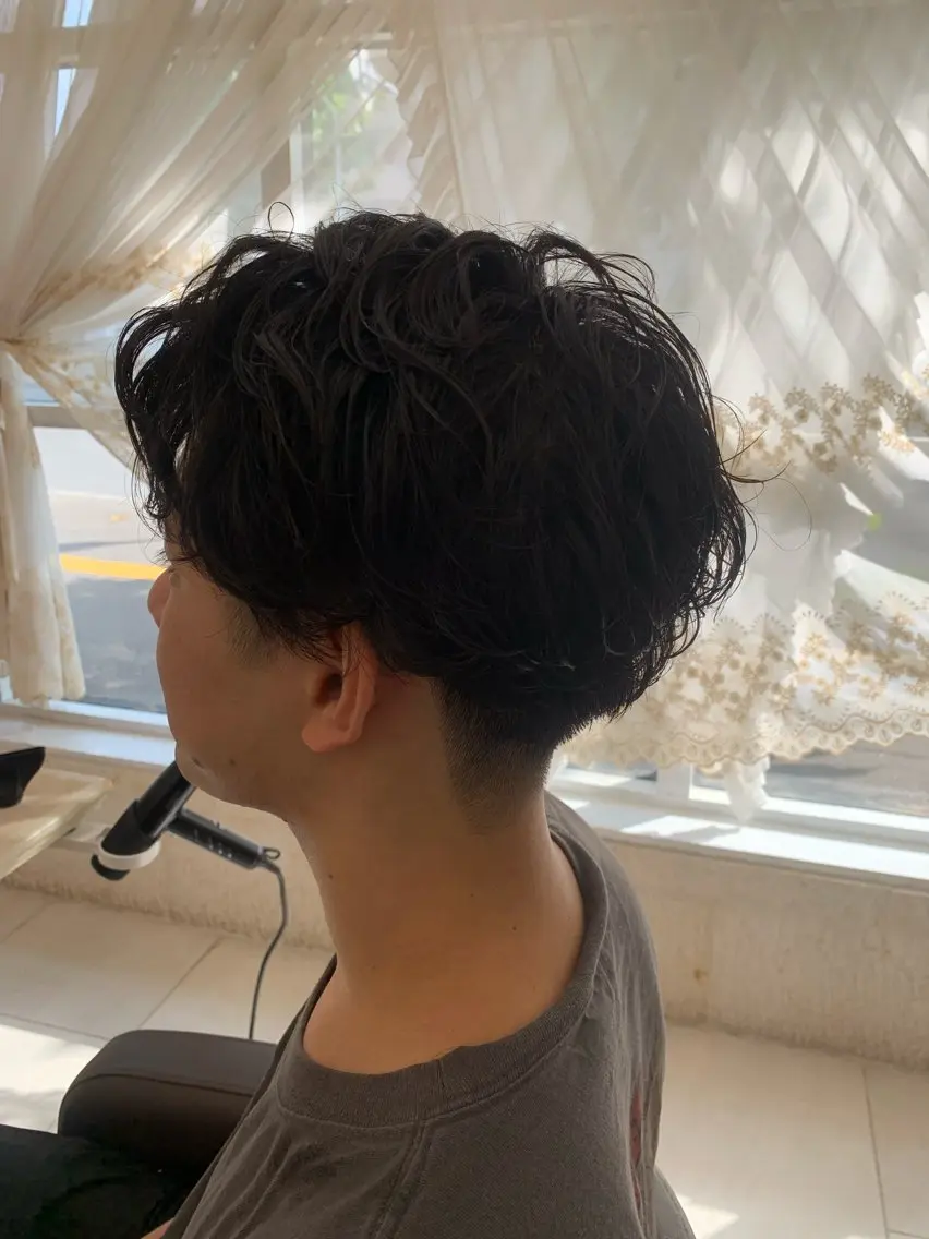 ショート パーマ Tink 橋本 青空のヘアスタイル