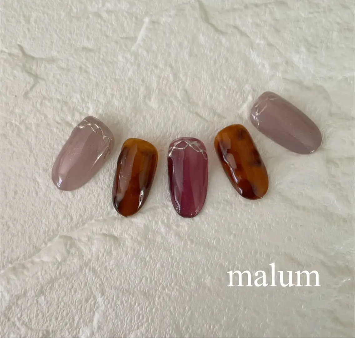ネイル ハンドネイル malum nailのネイルデザイン