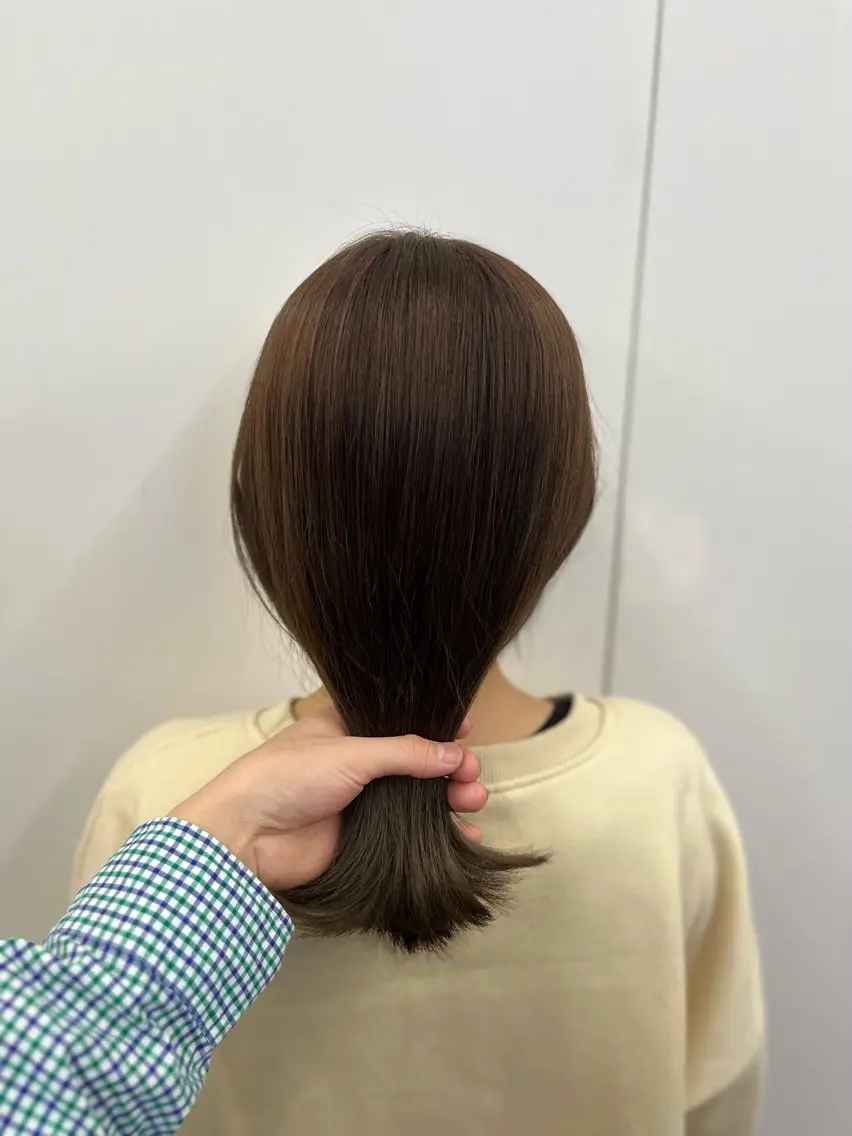 ミディアム カラー ベージュカラー ブラウンカラー 吉祥寺✂️ shutoのヘアスタイル
