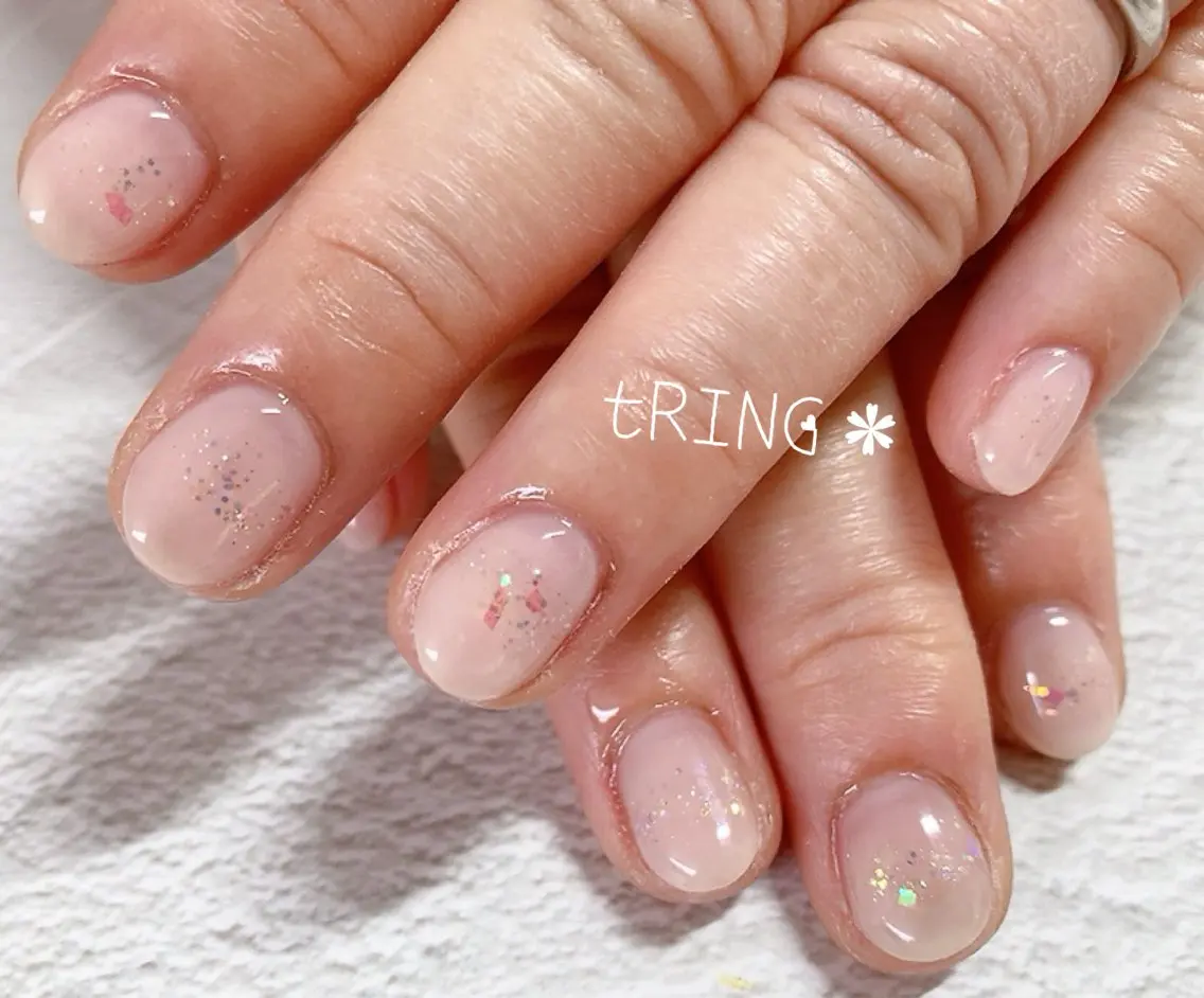 ネイル ハンドネイル tRING* しいの木台のネイルデザイン