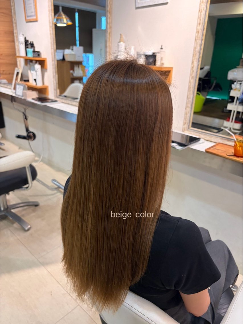 ロング ヘアカラー トリートメント hair bonitaのヘアスタイル