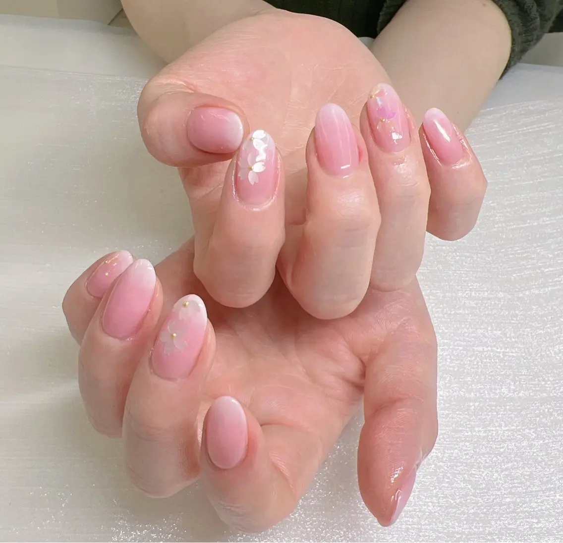 ネイル ハンドネイル ハンドケア OCEAN nail パラジェル　取扱い店のネイルデザイン