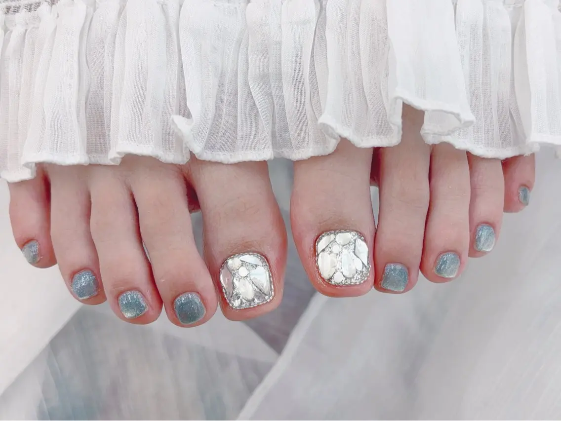 ネイル フットネイル OCEAN nail パラジェル 取扱い店のネイルデザイン