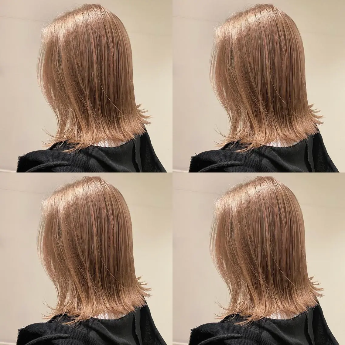 ミディアム カラー ヘアカラー トリートメント 店長✨髪質改善✖️ 透明感カラー／純大のヘアスタイル