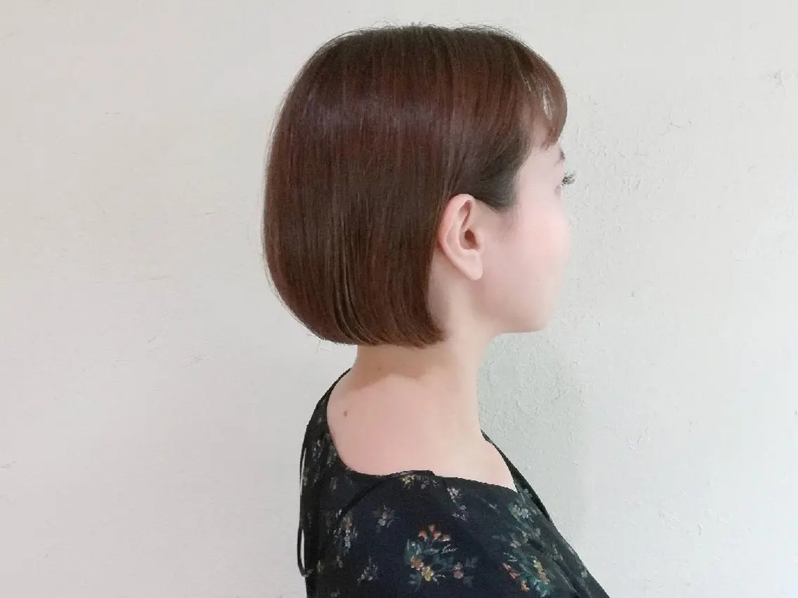 ショート ボブ カット ohno junのヘアスタイル