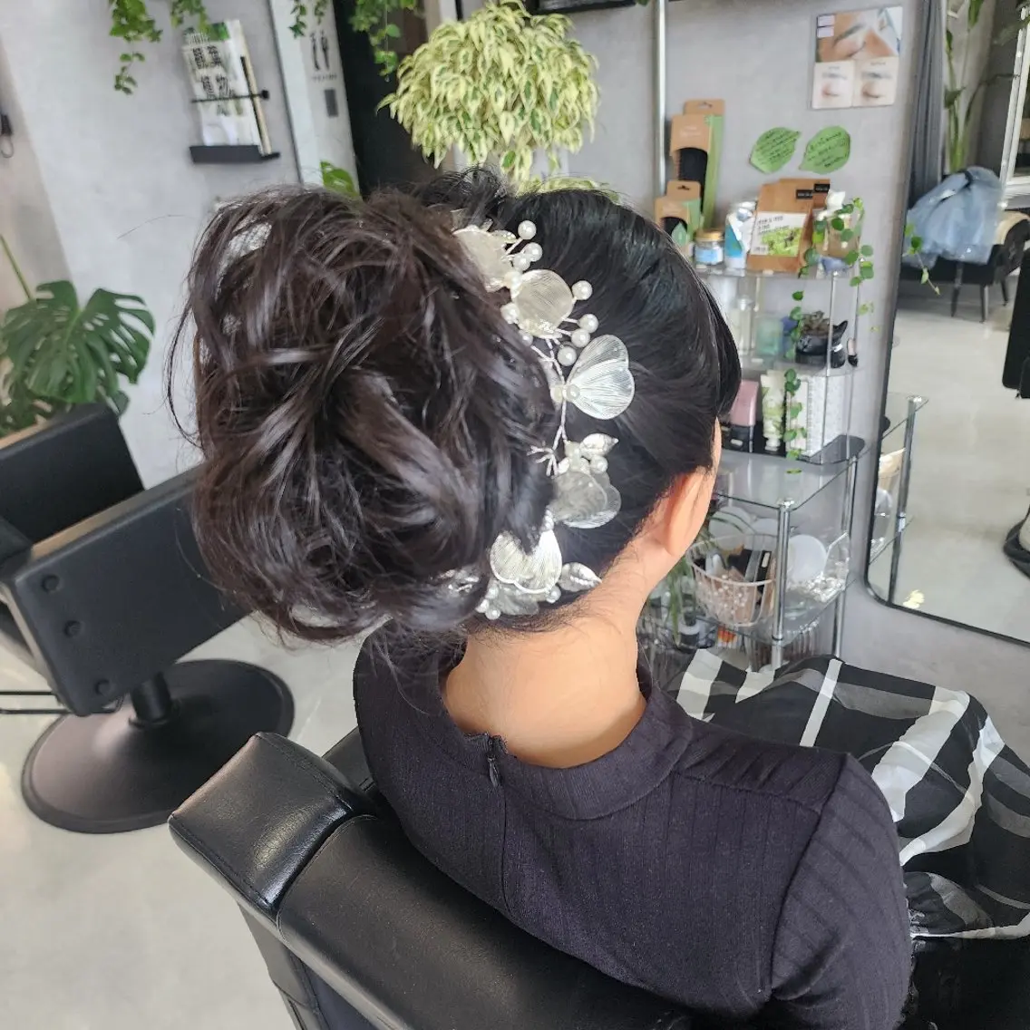 ヘアアレンジ キッズ 成人式 卒業式のヘアスタイル ESTELA... OHARA のヘアスタイル