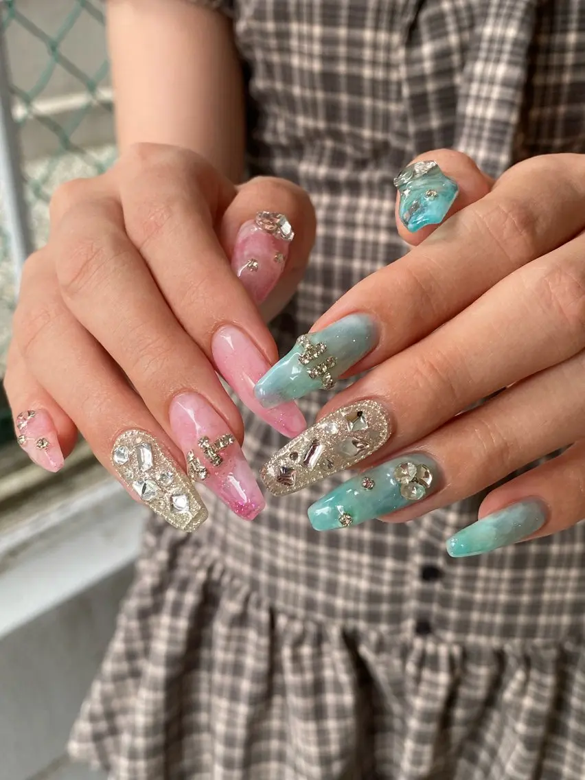 ネイル 持ち込み ハンドネイル nail salon suiのネイルデザイン