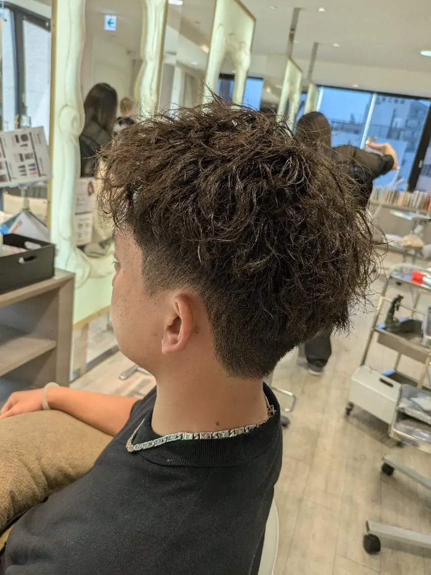 パーマ カット パーマ トリートメント 小川 健治✨のヘアスタイル