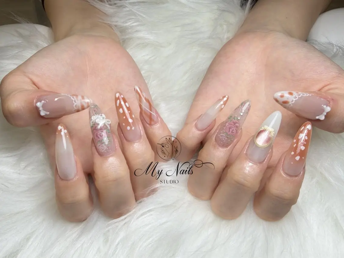 ネイル 長さ出し My Nail Salonのネイルデザイン