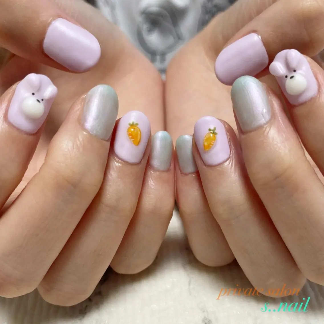 ネイル マットネイル ハンドネイル フットネイル s..nail / MORITAのネイルデザイン