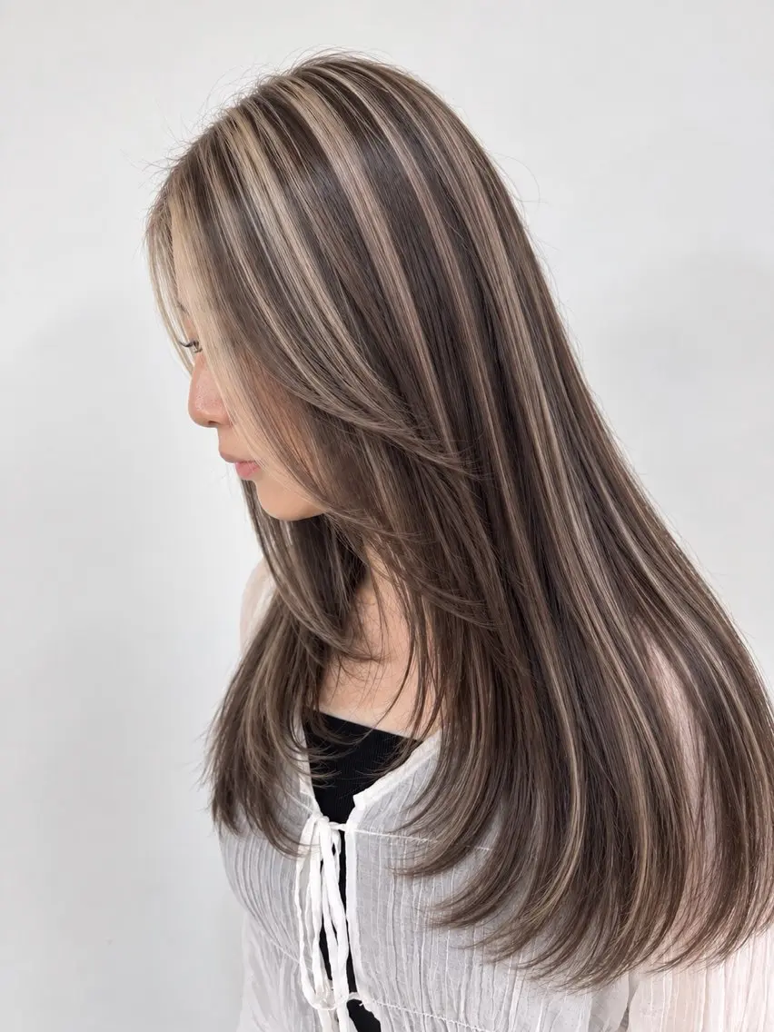 ロング カラー 🌿佐山 絵梨佳🌿 Recharme新保のヘアスタイル