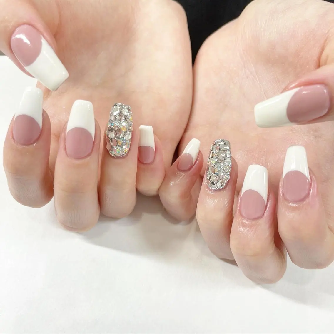 ネイル フレンチネイル ハンドネイル Minami 🍓のネイルデザイン