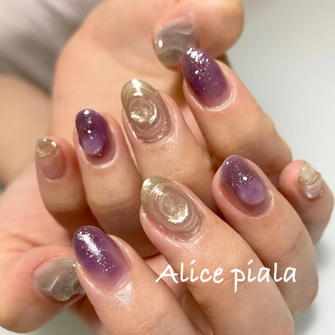 ネイル マツエク・マツパ ハンドネイル M. Shihoのネイルデザイン