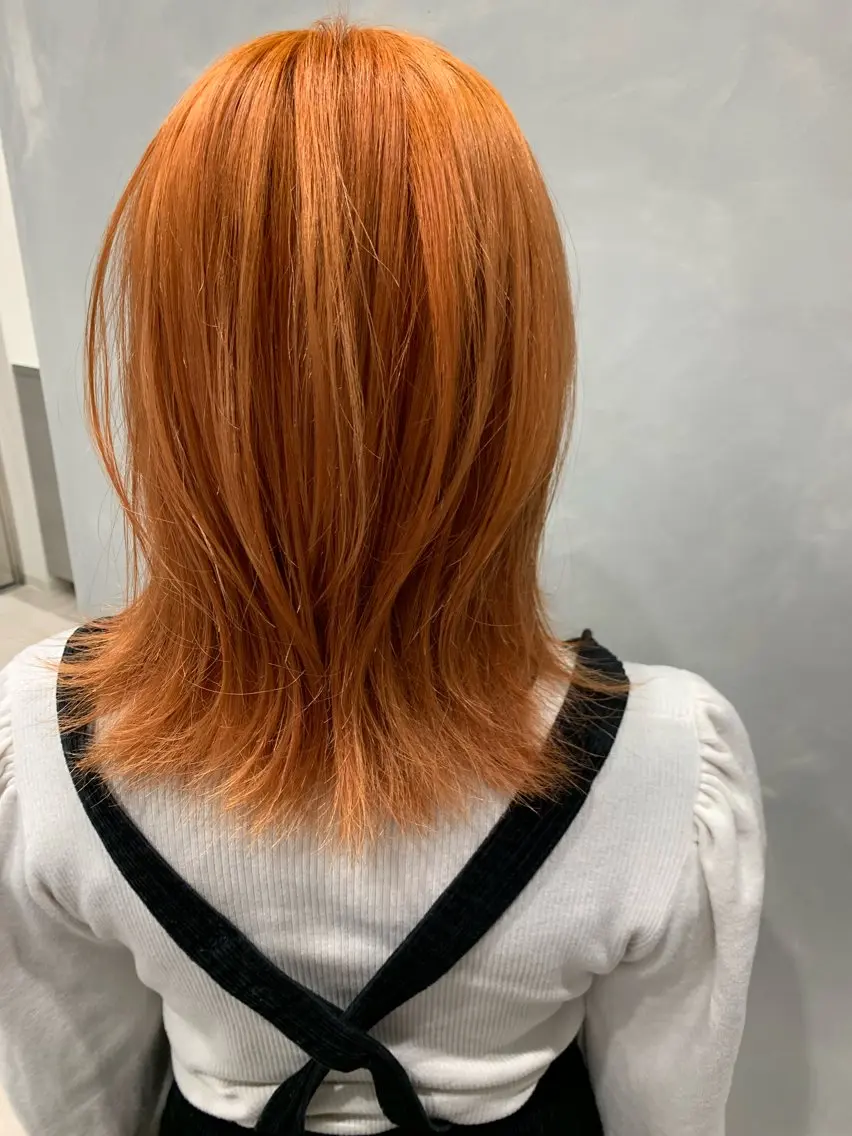 ミディアム ヘアカラー newiネウィ _naoのヘアスタイル