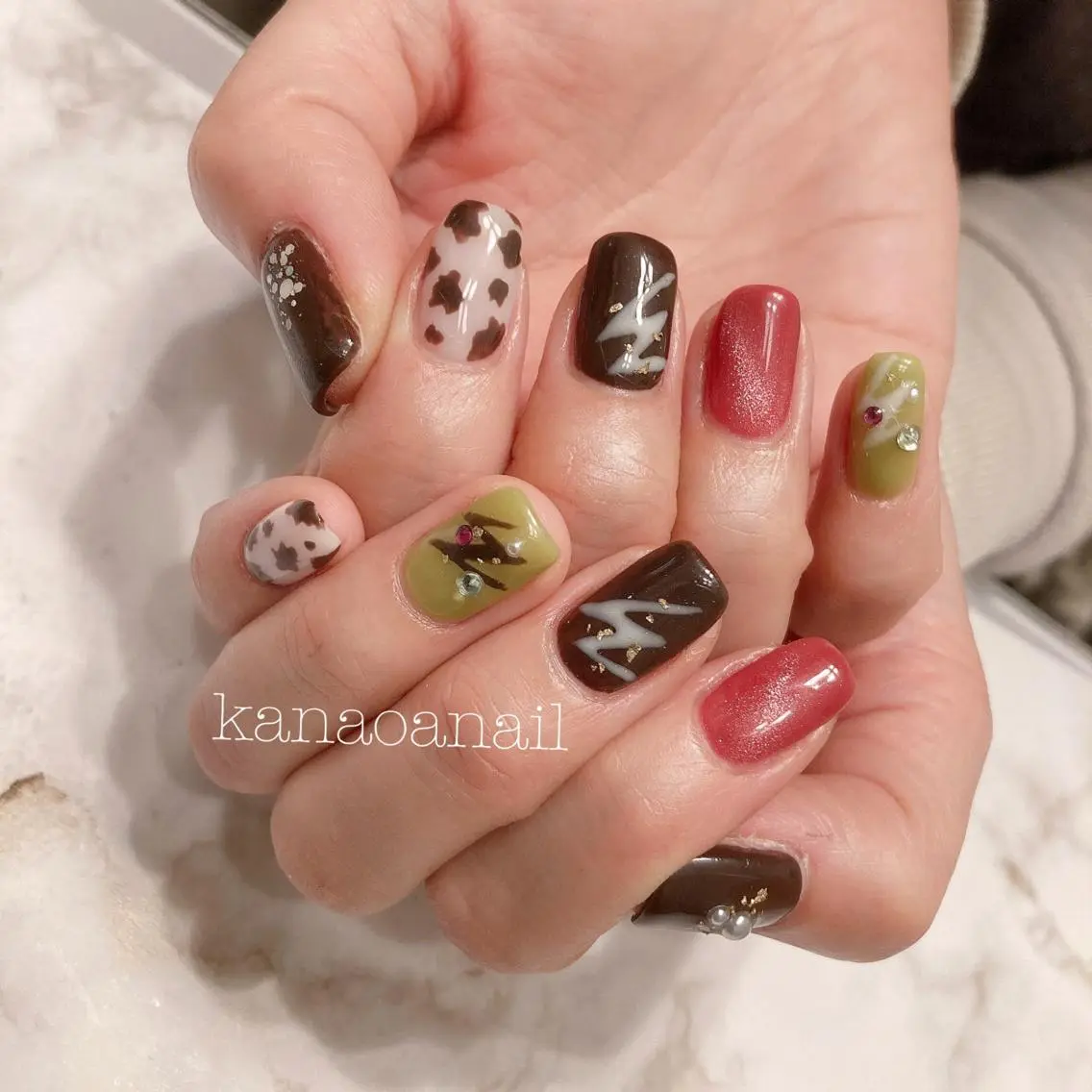 ネイル 地爪育成💅 kanaoanailのネイルデザイン