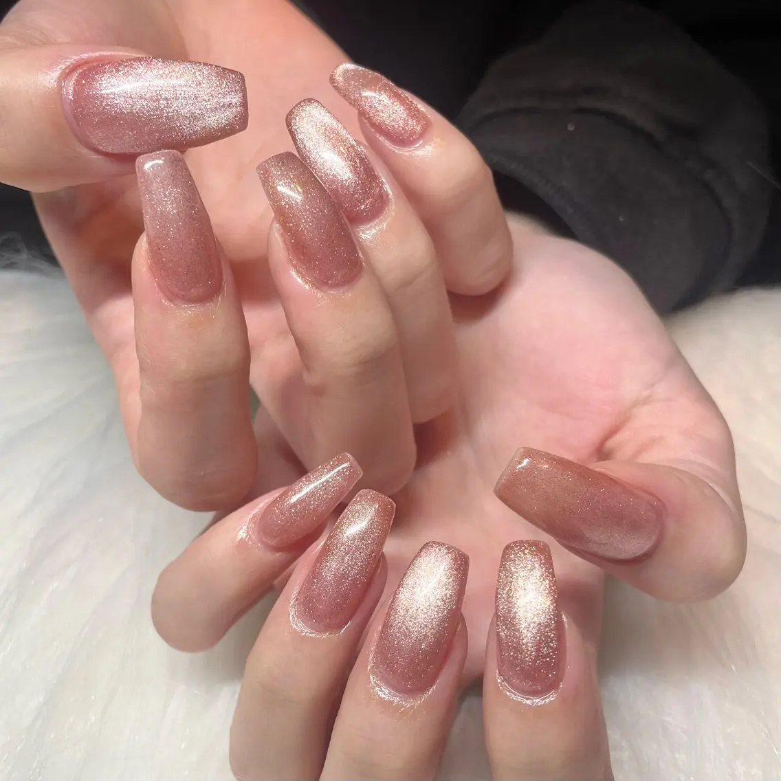 ネイル ジェルネイル マグネットネイル ハンドネイル Nail ヌシん家 AKANEのネイルデザイン