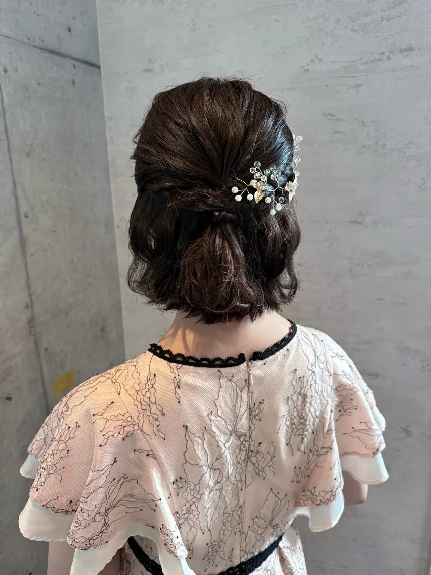 ヘアアレンジ はやしほのか｜ ヘアセット×カラーのヘアスタイル