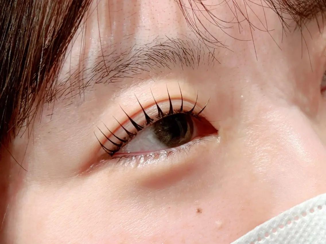まつげパーマ♪4800円⭐️ お仕上げコーティングつきの写真