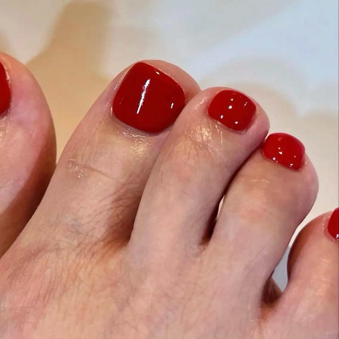 【foot ワンカラー】オフ込み✨約200色から選択🌱🌱の写真