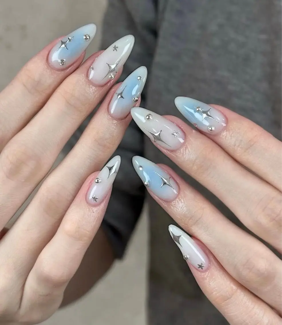 ネイル キラキラネイル マグネットネイル ぷっくりネイル 春ネイル ワンホンネイル ハンドネイル Candy Nailのネイルデザイン