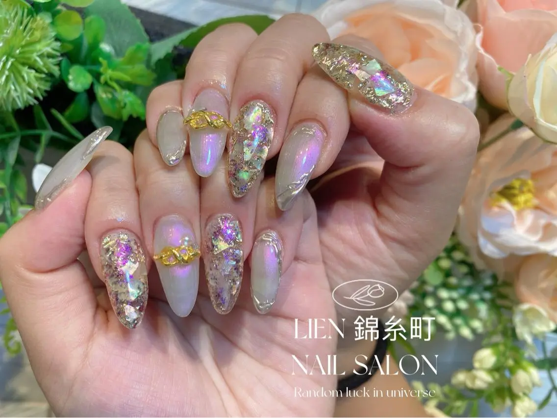 ネイル ロングネイル ハンドネイル Lien _リエン リエンのネイルデザイン