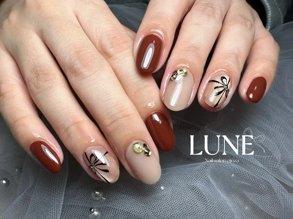 ネイル ハンドネイル LUNE nail salon 銀座のネイルデザイン