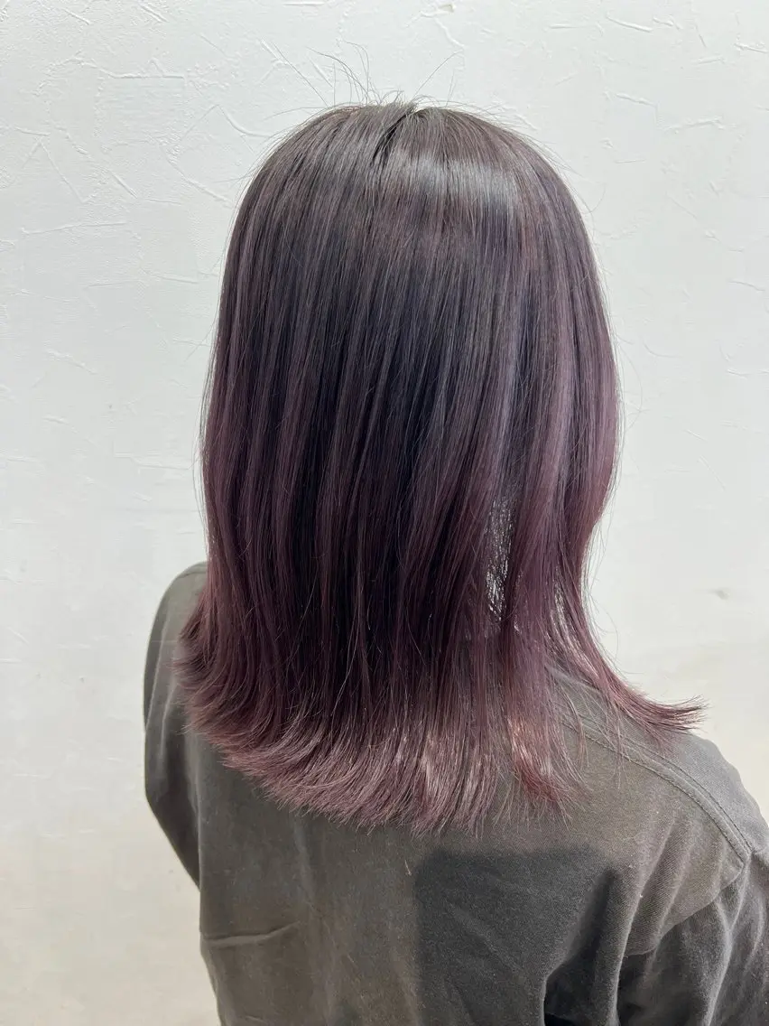 ミディアム トリートメント 学生限定 カラー¥5.000のヘアスタイル