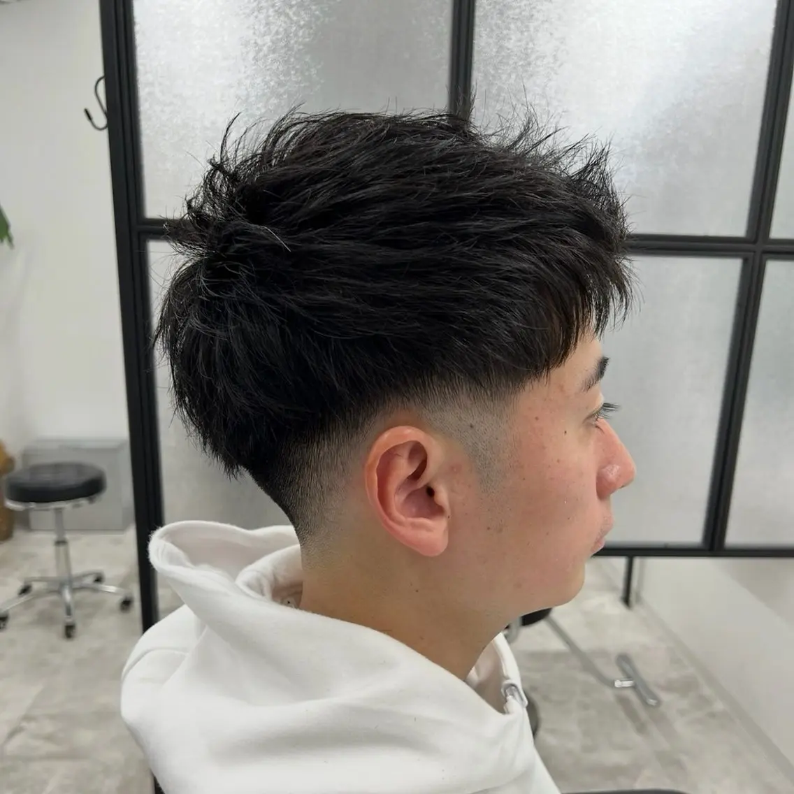 メンズ 刈り上げ Marin暖色カラー 💗メンズ大歓迎のヘアスタイル