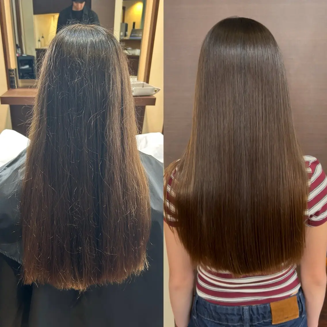 ロング くせ毛 髪質改善 縮毛矯正 カット ヘアカラー 縮毛矯正 トリートメント くせ改善師 髪質改善師ゴトウのヘアスタイル