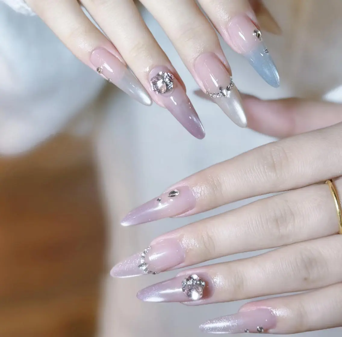 ネイル ハンドネイル By moonネイル 🌷ワンホン/韓国風のネイルデザイン