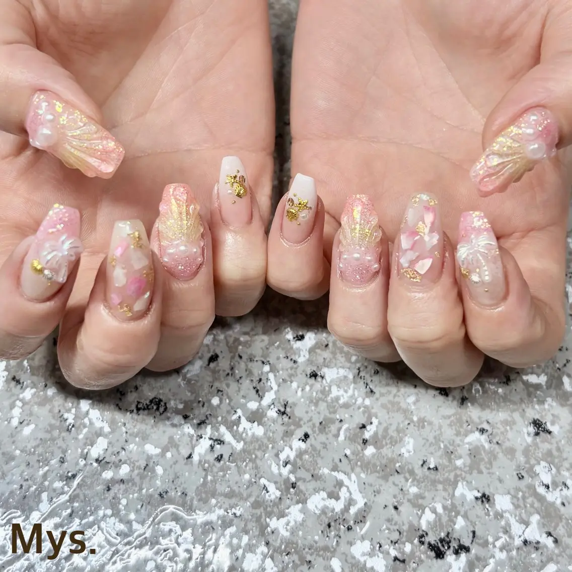 ネイル ハンドネイル Mys. 三上紗紀のネイルデザイン