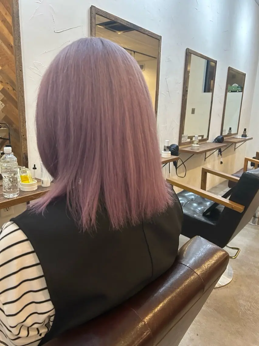 カラー ヘアカラー 透明感カラー/入野/ Ayakaのヘアスタイル