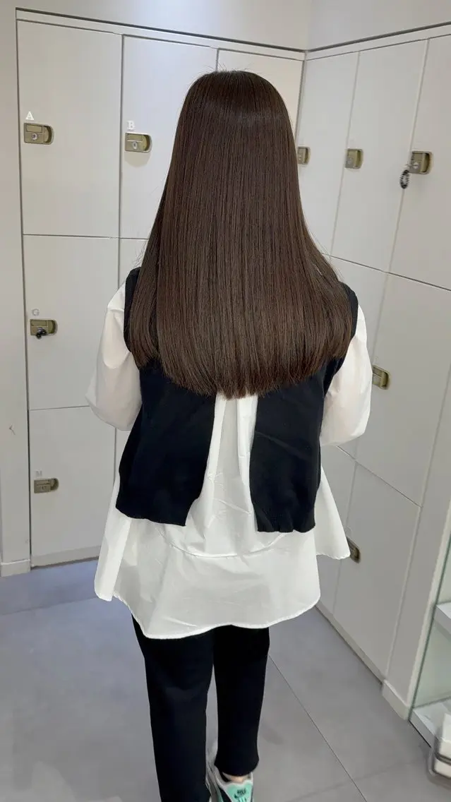 セミロング 増田 晃士のヘアスタイル