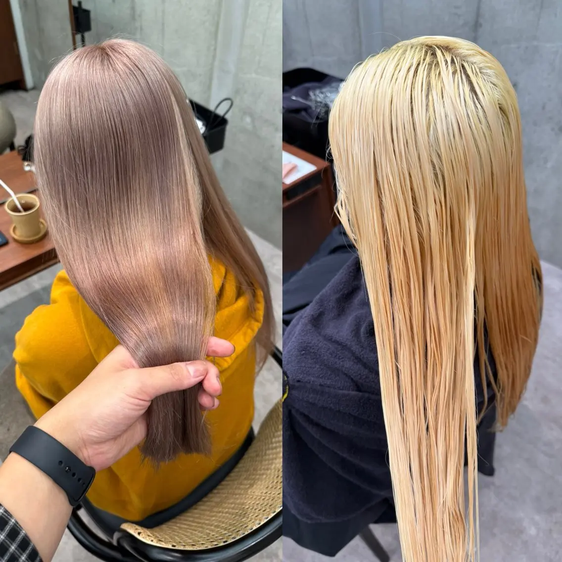 ロング カラー ブリーチ ヘアカラー 立川♡艶カラー /ケアブリーチのヘアスタイル