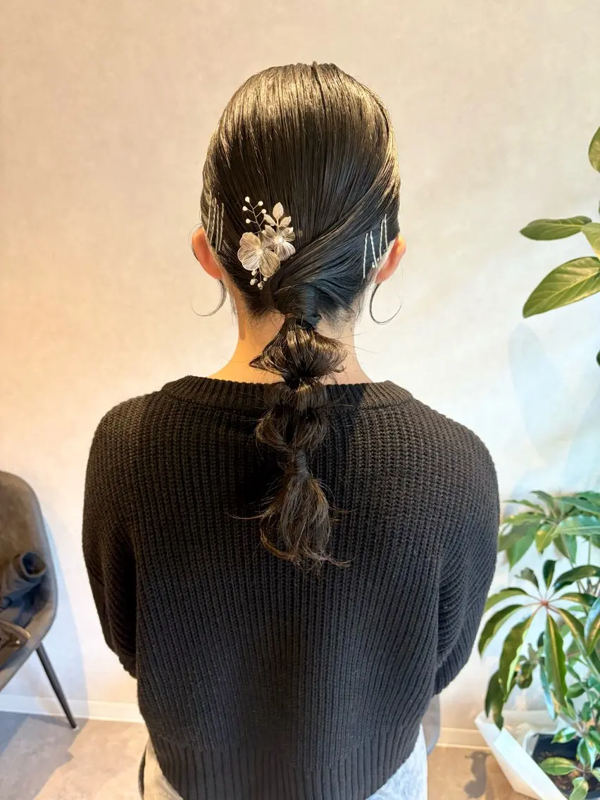 ヘアアレンジ 【ボブ/個室サロン】 癒し空間mimuraのヘアスタイル